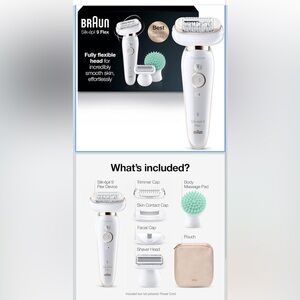 Braun Silk-épil 9 Flex Women's Epilator